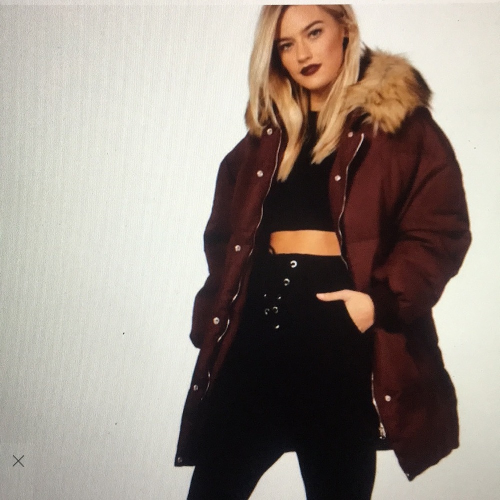 Oversized puffer jacket - New with tags!!